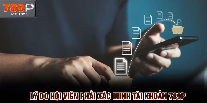 Lý do phải xác minh tài khoản 789p